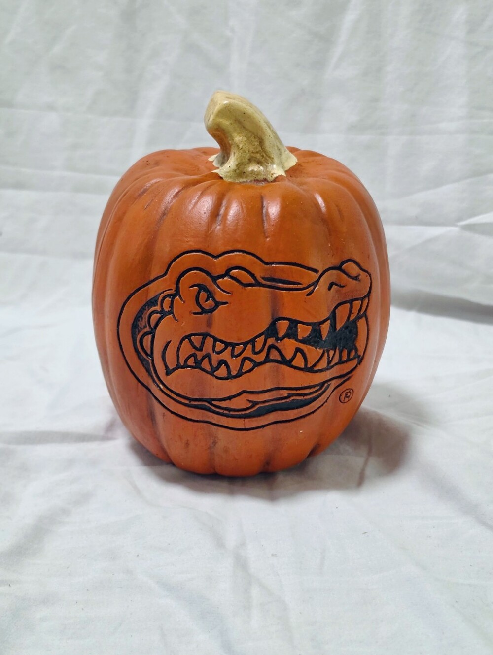 Florida Gators Fall Ceramic Pumpkin